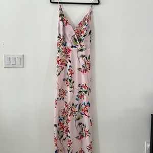 Lush Pink Floral Dress